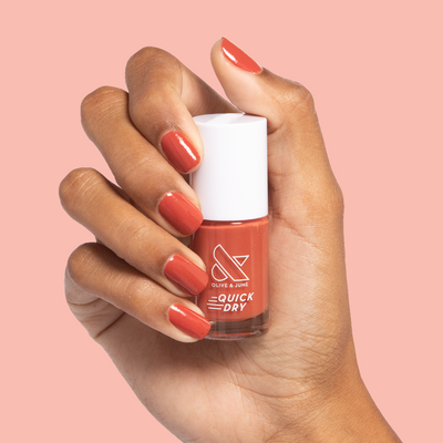 Southwest Southwest A warm terracotta orange Quick Dry Polish