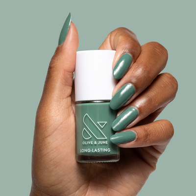 Still Life of Flowers Still Life of Flowers cool mossy green Nail Polish