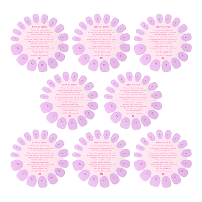 Super Stick Tab Pack Super Stick Tab Pack  Tab Press-On