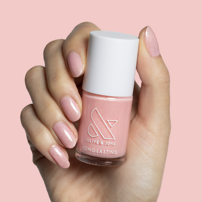 Presents Are My Olive You Presents Are My Olive You pink shimmer Nail Polish