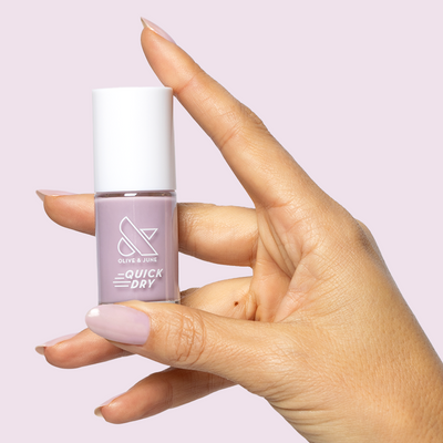 Dreamy Dreamy sheer pastel purple Quick Dry Polish