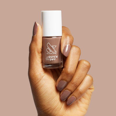 Fawn Fawn minky brown Quick Dry Polish