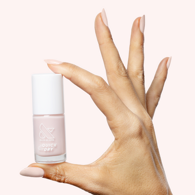 Puffball Puffball sheer milky pink Quick Dry Polish