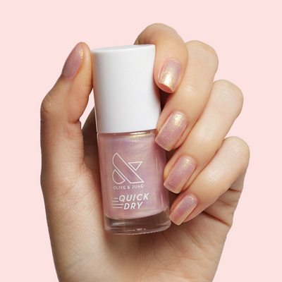 Sugarcoat Sugarcoat shimmery pink Quick Dry Polish
