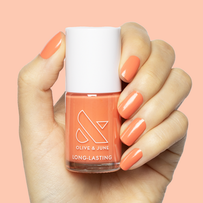 Ride into the Sunset Ride into the Sunset bright warm coral Nail Polish