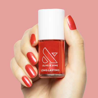 Rodeo Queen Rodeo Queen bright red shimmer Nail Polish