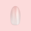 Rose Gradient Shimmer - Press-On | Medium | Oval on customer hand