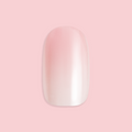 Rose Syrup Gradient - Press-On | Short | Round on customer hand