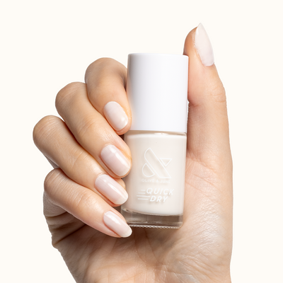 Buttercream Buttercream milky white Quick Dry Polish