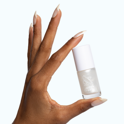 Freshwater Freshwater pearly white Quick Dry Polish