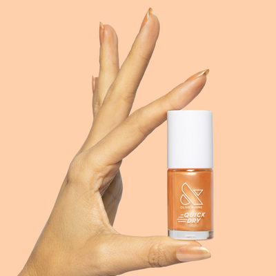 Sunlit Sunlit sheer golden shimmer Quick Dry Polish