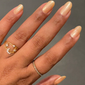 Sunlit on customer hand