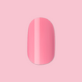 Taffy | Short | Round - Tab Press-On on customer hand