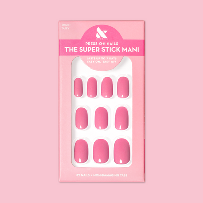 Taffy | Short | Round - Tab Press-On Taffy | Short | Round - Tab Press-On  Tab Press-On